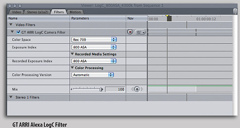GT ARRI Camera Filter