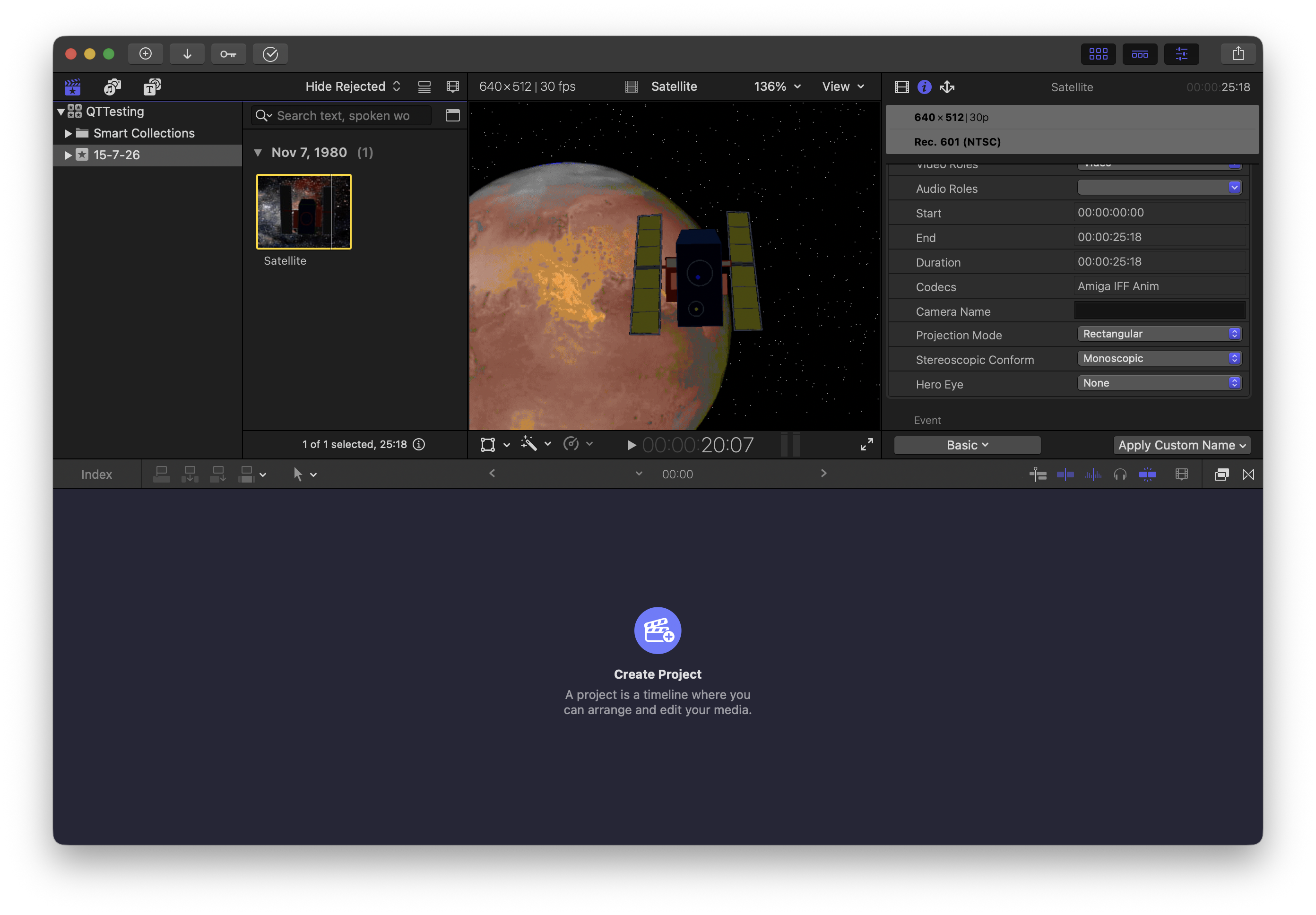 Amiga ANIM movie in Final Cut Pro